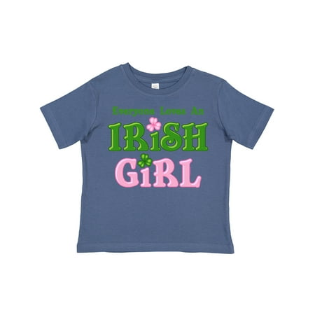 

Inktastic Loves an Irish Girl Gift Toddler Toddler Girl T-Shirt