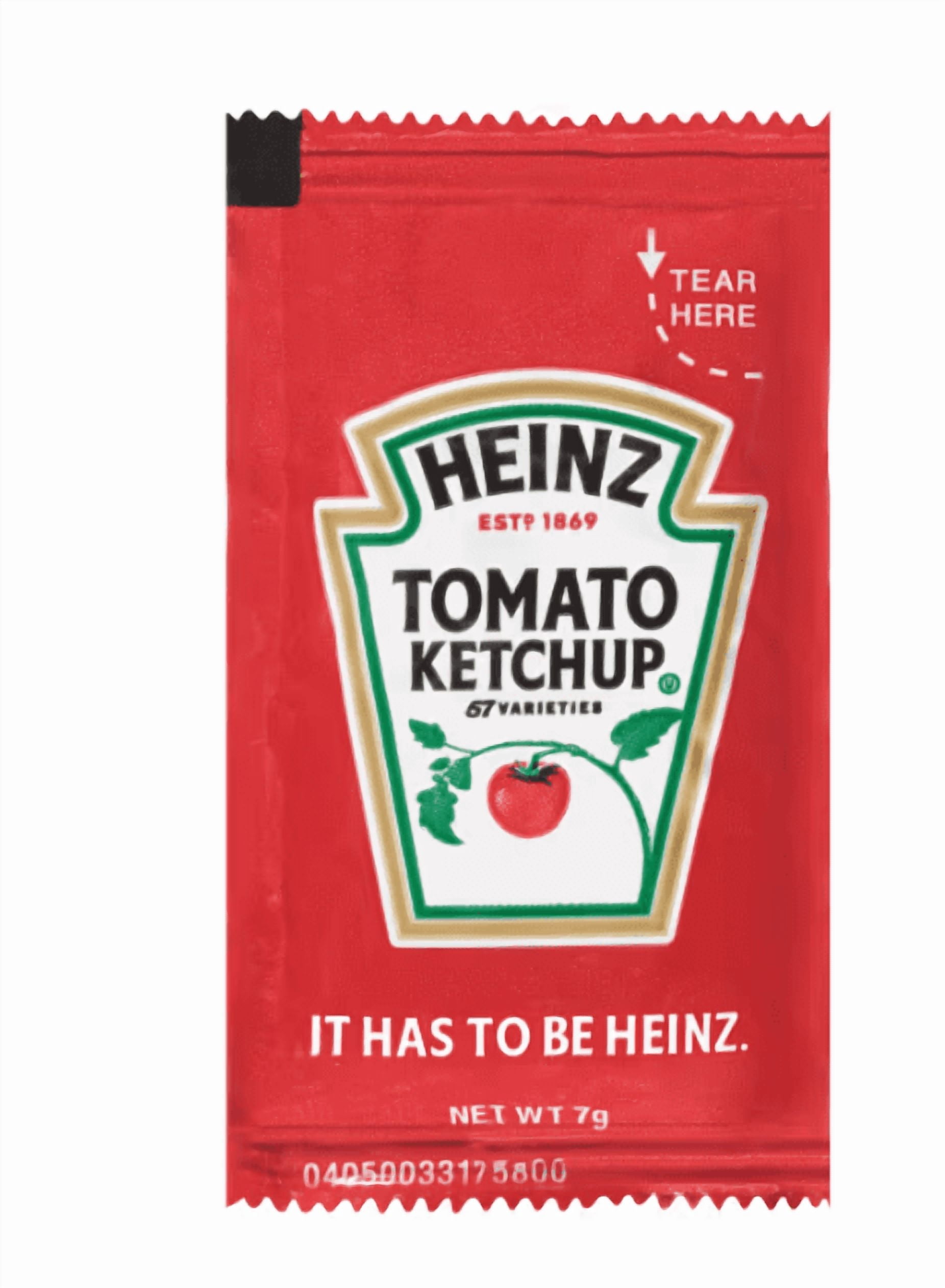 Heinz  Kraft Condiment Packets On the Go, Ketchup, Mustard, Relish, Mayo, 25 Packets Each, 100 Packets Total