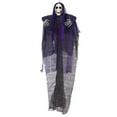 thumbnail image 2 of Hanging Halloween Skeleton Ghost Decorations - Flying Grim Reaper Figures - Spooky Outdoor Indoor Hanging Decor for Yard Haunted House Party Graveyard Scene Setup, 2 of 4