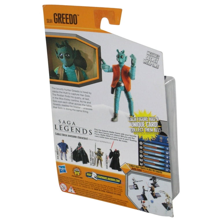Star Wars Saga Legends (2010) Greedo Action Figure SL04