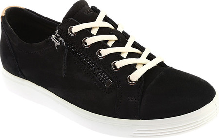 ecco soft 7 side zip sneaker