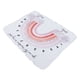 thumbnail image 5 of Manta de hito mensual para bebé de arcoíris, manta de fondo de tamaño grande para bebé, suave y agradable para la piel, para niñas y niños recién nacidos, 5 of 9