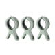 thumbnail image 1 of 3 clips para toallas de playa, abrazadera para edredón, pinzas para ropa, estante de secado verde Ehuebsd Libre de BPA, 1 of 5