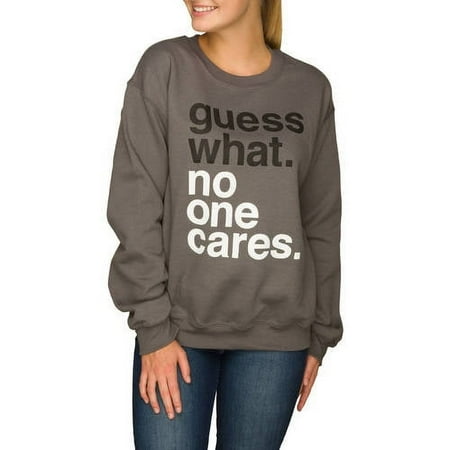 License Gn Guess What Juniors Pullover Swtshrt