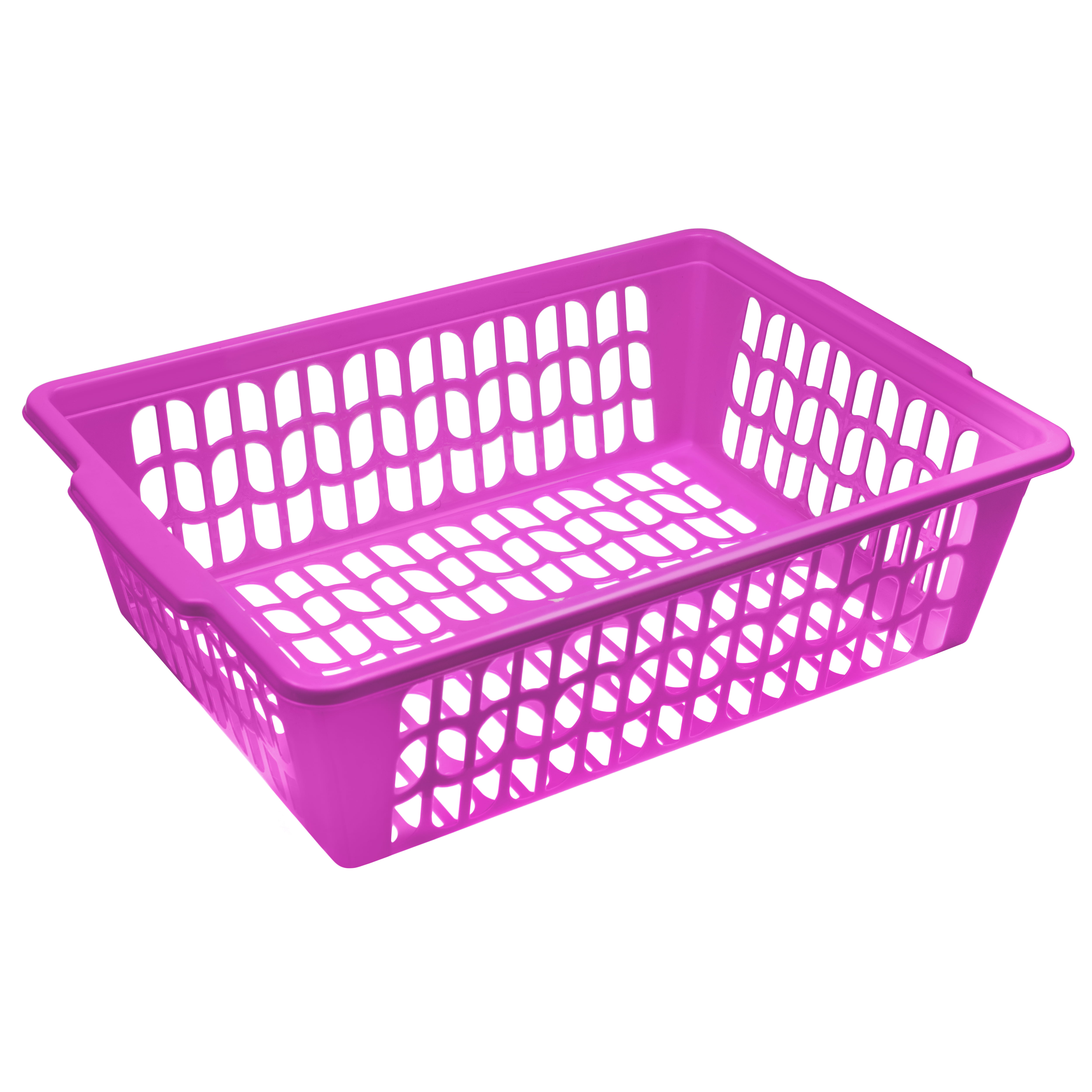 YBM Home Small Plastic Basket Paper Organizer and Letter Tray for Files, A4  Papers, and Letters, Home and Office Storage Bin