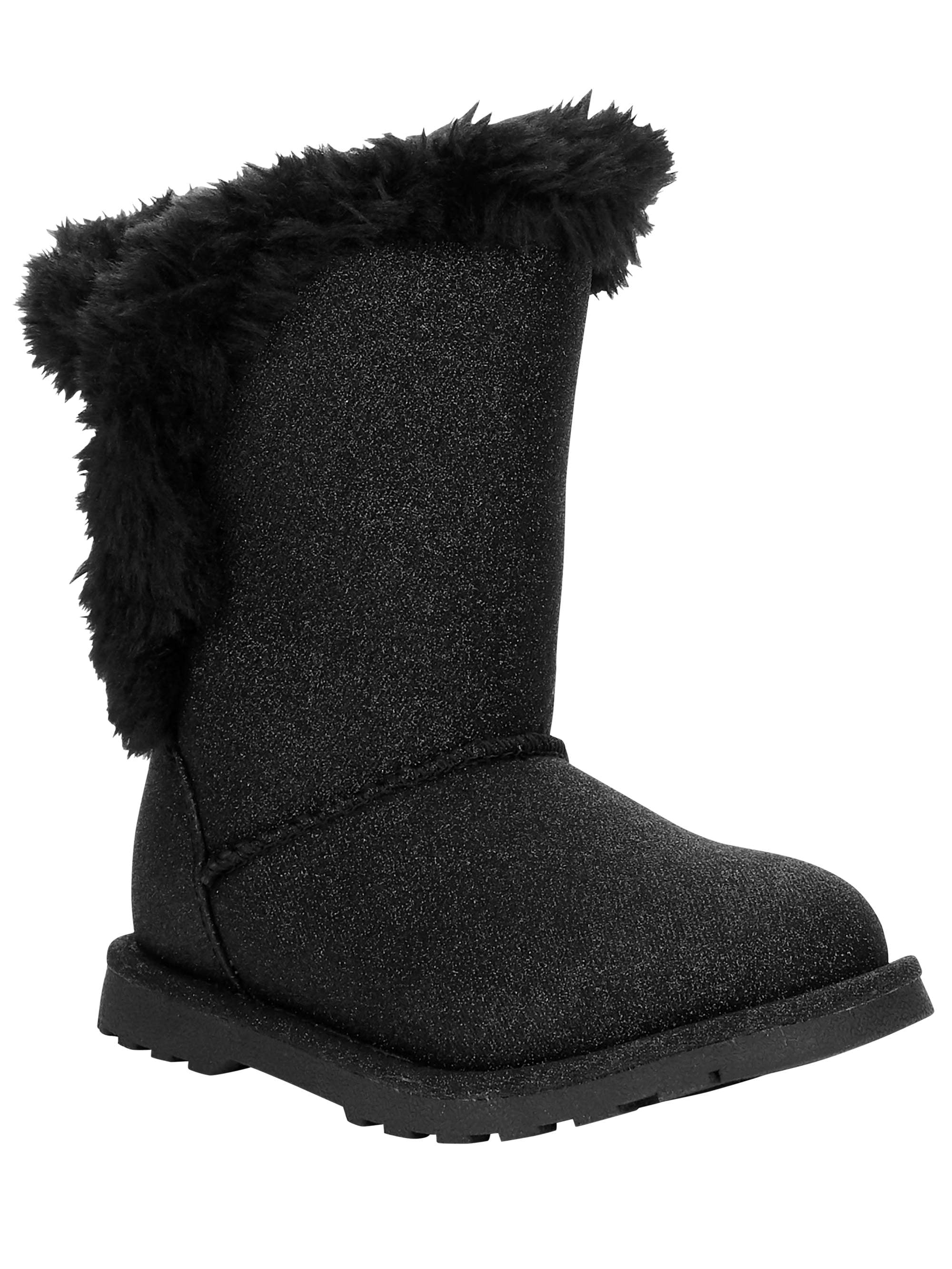 vegan faux fur boots