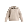 thumbnail image 5 of Avia Women's and Women's Plus ScubaKnit Quarter Zip Pullover, Sizes XS-4X, 5 of 6