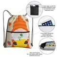 thumbnail image 3 of Pofeuu Hello Fall Gnomes 1 Print Drawstring Backpack Water Resistant String Bag Sports Sackpack Gym Sack with Side Pocket for Men Women, 3 of 6