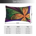 thumbnail image 2 of Sikiie Multicolored Beautiful Flower1 Pillow Covers, Throw Pillow Case Cushion Covers,Cushion for Bedroom,Couch,Home-16"x24", 2 of 6