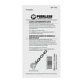 thumbnail image 3 of (2 pack) 1/4" Clevis Slip Hook with Latch, Peerless Chain Company, #4716238CS, Steel, Silver, 3 of 10