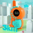 thumbnail image 6 of Cartoon Dinosaur Walkie Talkies for Kids Walkie Talkies Long Range for Boy & Girl Age 3 to 12 Year Old Birthday Toys - 2 Pack, 6 of 6