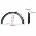 thumbnail image 5 of 4pcs 800mm Car SUV Fender Flares Extra Wide Body Wheel Arches Body Kits Flexible, 5 of 5