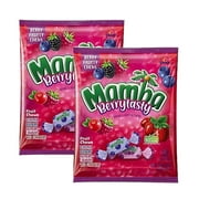 Mamba Berrytasty Fruit Chews Chewy Candy 7.05 oz. Bag - (2 Pack)
