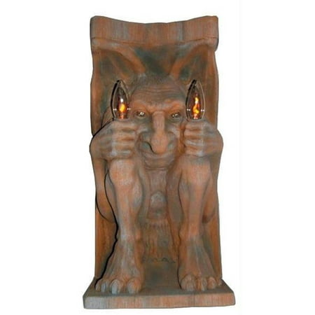 Costumes For All Occasions Va731 Lighted Gargoyle Wall Mount