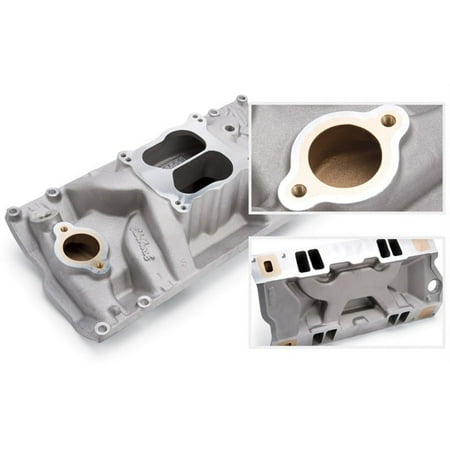 Edelbrock Manifold Marine RPM Chevy Big Block Oval Port w/ Brass