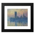 thumbnail image 2 of Claude Monet 16x15 Black Modern Framed Museum Art Print Titled - The Houses of Parliament, Sunset (1903), 2 of 5