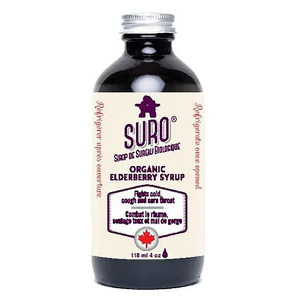 Suro - Organic Elderberry Syrup Adult, 118ml