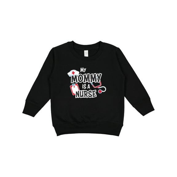 Inktastic My Mommy is a Nurse Toddler Sweatshirt