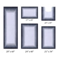 thumbnail image 3 of Better Trends 5 Piece Bathroom Rug Set, 100% Cotton, Extra Soft Tufted Bath Mat, Water Absorbent & Non Slip Bath Rug, (Gray) Torrent Collection, 3 of 3