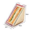 thumbnail image 5 of 1-2pcs Triangle Sandwich Container, Sandwich Storage Lunch Box, Reusable Acrylic Transparent Sandwich Bento Box For Lunch Picnic Travel, Dishwasher Sa, 5 of 5