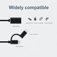 thumbnail image 3 of Cable Adaptador Tipo C Y Micro USB A OTG Adaptadores Portátiles 2 en 1 para, 3 of 7