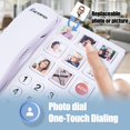 thumbnail image 2 of Teléfono fijo Excelltel Big Button para personas mayores EX-LD-858HF, 2 of 6