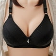 thumbnail image 1 of CHUANK Women‘s Plus Size Full Coverage Underwire Unlined Minimizer Lace Bras Wine 42, 1 of 3