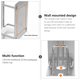 thumbnail image 3 of FENGGUIQU Organizador De Pared Para Cepillos De En Acero Inoxidable Con Y Montaje Sin Perforación, 3 of 7
