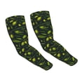 thumbnail image 6 of Lsque Green Branch Olive Cooling Arm Sleeves for Men & Women -Compression Sleeves to Cover Arms for Working,Sun Sleeves for UV Protection,Breathable, Moisture-Wicking, 6 of 8