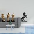 thumbnail image 2 of Estatuas de pensadores,Estatuas de pensadores,esculturas de arte abstracto para mesa,Figuras modernas con rostros para decorar el escritorio,Estatua de caballo,Estatua de caballo,escultura, 2 of 8