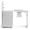 White, variant on Ktaxon Foldable Nail Desk w/Dust Collector, Manicure Table for Nail Tech, White