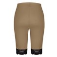 thumbnail image 5 of JSheng Casual Shorts for Women Plus Size Fashion Women's Plus Size Yoga Pants Half Shorts Solid Color Lace Elastic Waist Design Khaki XL, 5 of 5