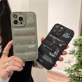 thumbnail image 2 of Funda de silicona para teléfono móvil, carcasa de marca deportiva para iPhone 14, 13, 12, 11 Pro Max, X, XR, XsMax, 7, 8 Plus Fivean unisex, 2 of 2