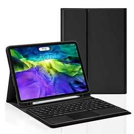 Keyboard Case for iPad Pro 11 2021 2020 2018, Slim Leather Cover