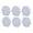 a.White, variant on Tuphregyow Intelligent Control RGB Hexagonal Light - Music Synchronization - Background Wall Light - Bedroom Pickup Light - Game Light White