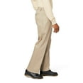 thumbnail image 3 of Dockers Men's Relaxed Fit Signature Khaki Lux Cotton Stretch Pants - Pleated, 3 of 6