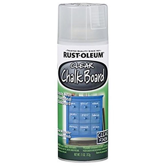 Flecto 020066325626 302487 11 oz Chalkboard Spray, Clear