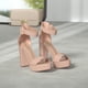 thumbnail image 2 of Sandalia DREAM PAIRS HI-LO Plataforma Tacón Nude Gamuza 9, 2 of 8