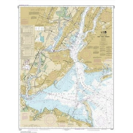 Pacific Coast Noaa Nautical Charts - Synthetic Media NOAA Chart 12327: New York Harbor