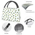 thumbnail image 4 of Easygdp Cute Avocado Yoga Bolsa de Almuerzo Insulada Reutilizable, Bolsa de Mano y Bandolera para Oficina, Trabajo, Viajes, 4 of 6