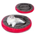 thumbnail image 7 of Cat Beds For Indoor Cats Dogs Thickened Suede Pet Mat Pet Kennel Mat Warm Cats Kennel Dog Kennel Round Winter, 7 of 7