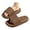 Brown, variant on Slippers for Men Indoor Cloud Slides for Women Cushioned Women Summer Shoes Non Open Toe Comfortable Sandals for Women Cushioned Thick Sole