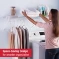 thumbnail image 2 of Rubbermaid 4' Wardrobe Prepack ShelfWhite, 2 of 7