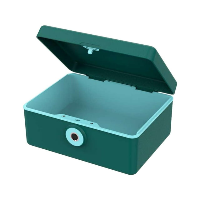Joyero, expositor de joyas con soporte para huellas dactilares, cofre para joyas Capa única