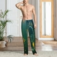 thumbnail image 6 of Lsque Jelly Fish Print Men's Pajama Pants, Lounge Pant - Comfortable Home Wear,Elastic Waistband, Stylish Design-XX-Large, 6 of 9