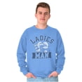 thumbnail image 4 of Papa Smurf Smurfette Ladies Man Swag Men's Crewneck Sweatshirt Brisco Brands M, 4 of 6