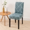 thumbnail image 3 of DYstyle Spandex Stretch Floral Chair Cover Geometric Banquet Party Decor Dining Room Seat Slipcover,1-8 Pcs, 3 of 3