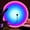 280mm Sunset Rainbow, variant on Sunset Lamp, LED Projection Night Light 360 Degree Rotation Romantic Rainbow Light USB Charging for Photography, Selfie, Party, Bedroom Decor (280mm)