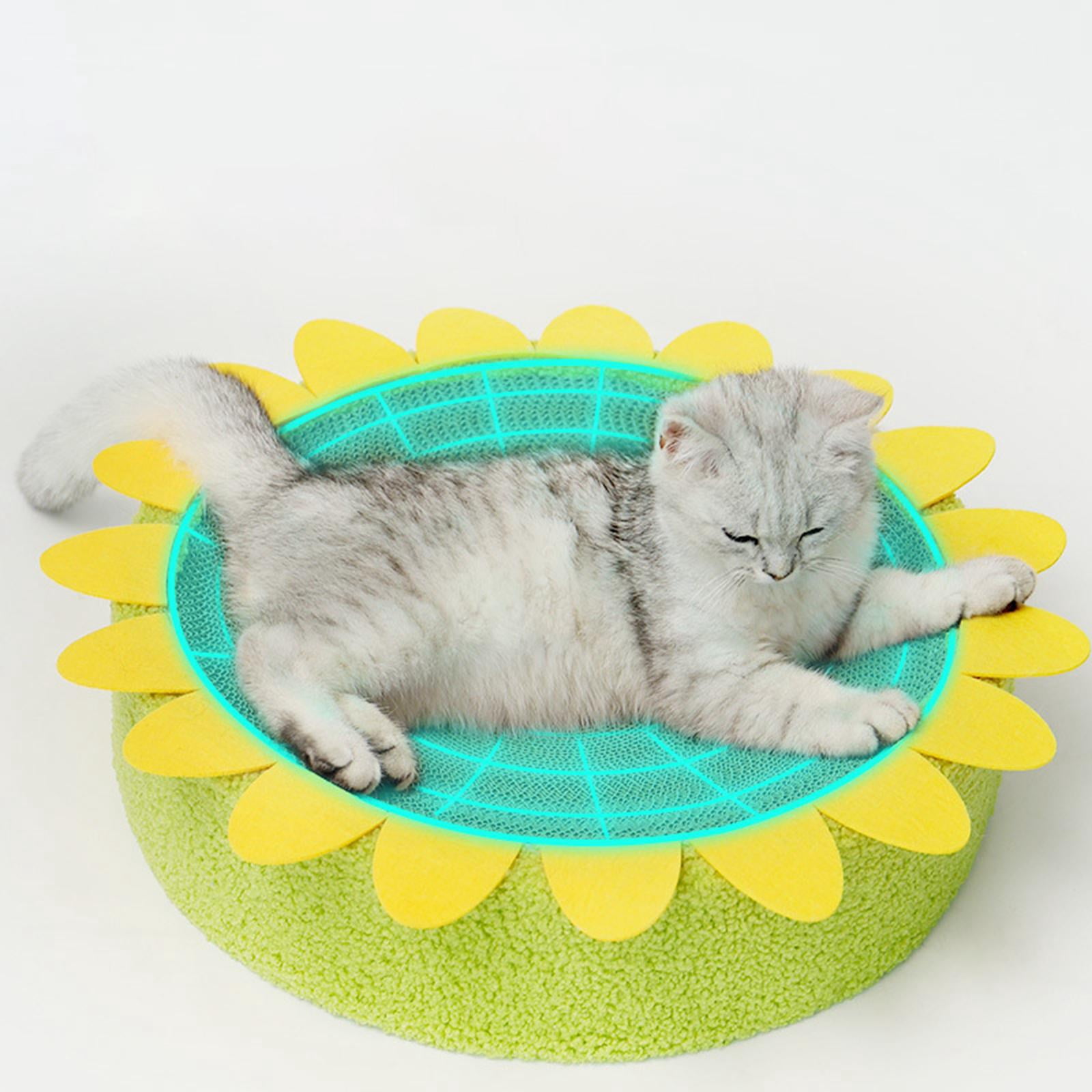 Cat Scratcher Cardboard Couch Scratch Pad for Kitty Small Medium Large Cats