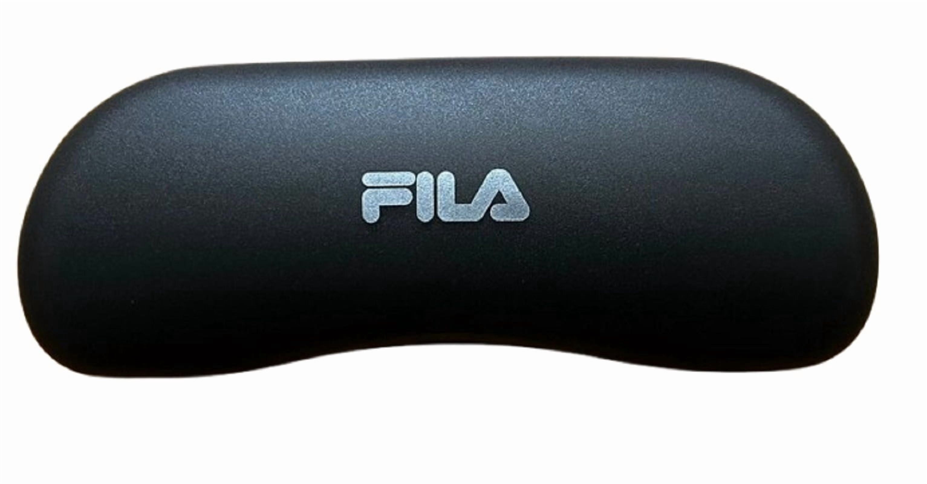 FILA SFI314V 700 51mm Rectangle Sunglasses Men's Shiny Black
